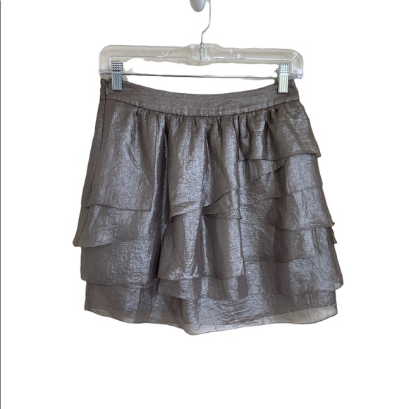 Club Monaco Metallic Mini Robin Skirt - Picture 6 of 10